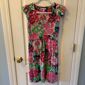 Lilly Pulitzer Vibrant Floral Women’s Dress Size Small
